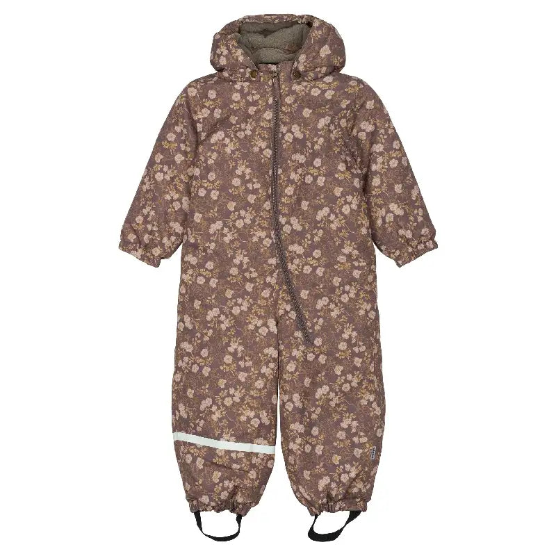 Mikk-line Flyverdragt Mønstret - Sparrow - Str. 80-116 - 104