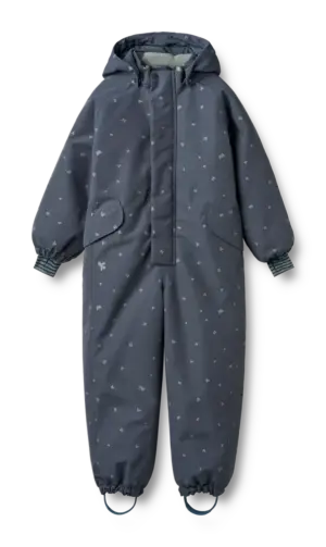 Miko Flyverdragt - Greyblue letters - 4 ÅR