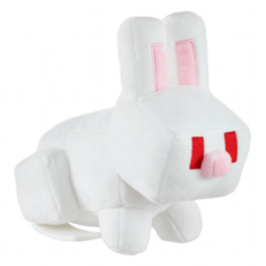 Minecraft White Rabbit Bamse 20 cm