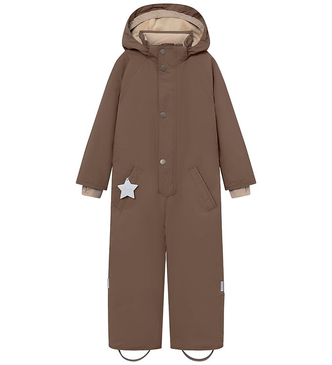 Mini A Ture Flyverdragt - MatWanni Fleece - Chestnut Brown