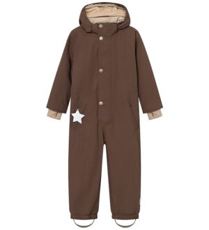 Mini A Ture Flyverdragt - MatWanni Fleece - Chestnut Brown