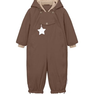 Mini A Ture Flyverdragt - MatWisti Fleece - Chestnut Brown