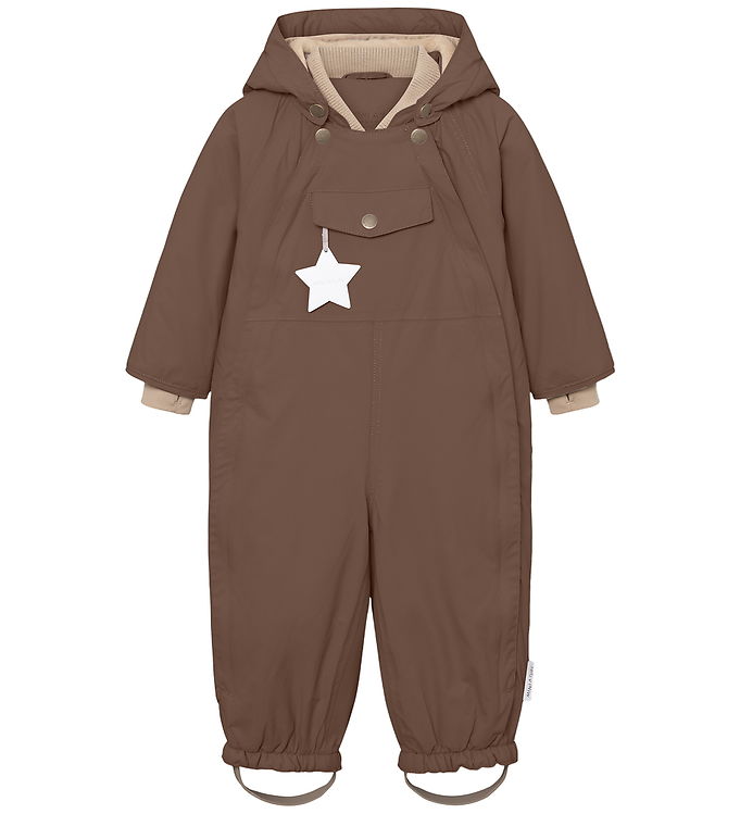 Mini A Ture Flyverdragt - MatWisti Fleece - Chestnut Brown