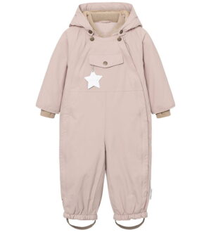 Mini A Ture Flyverdragt - MatWisti Fleece - Cloudy Rose