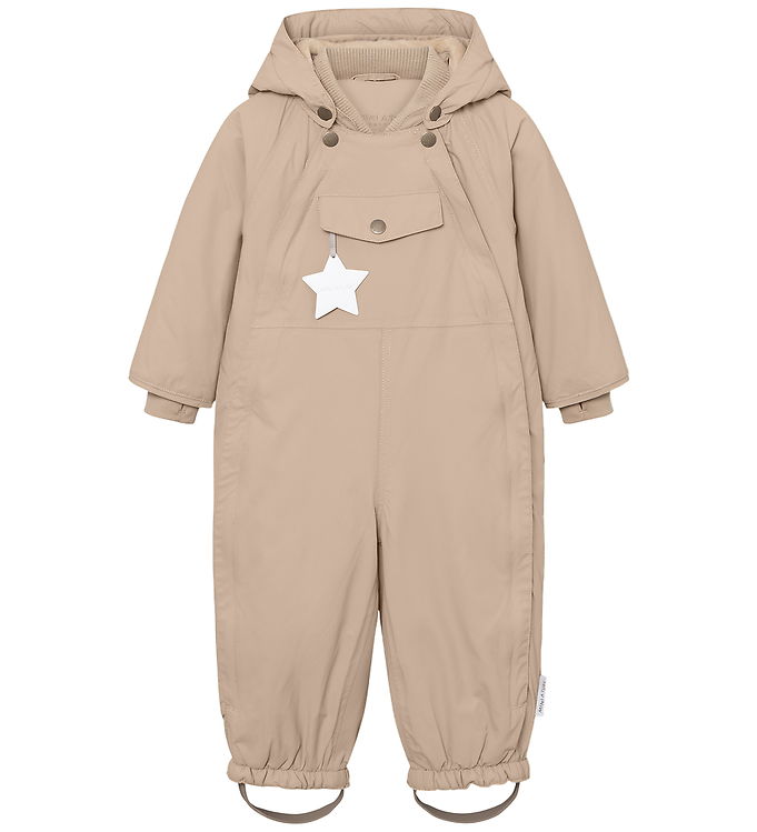 Mini A Ture Flyverdragt - MatWisti Fleece - Savannah Tan