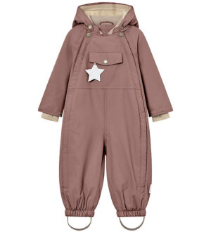 Mini A Ture Flyverdragt - Wisti Fleece - Light Plum