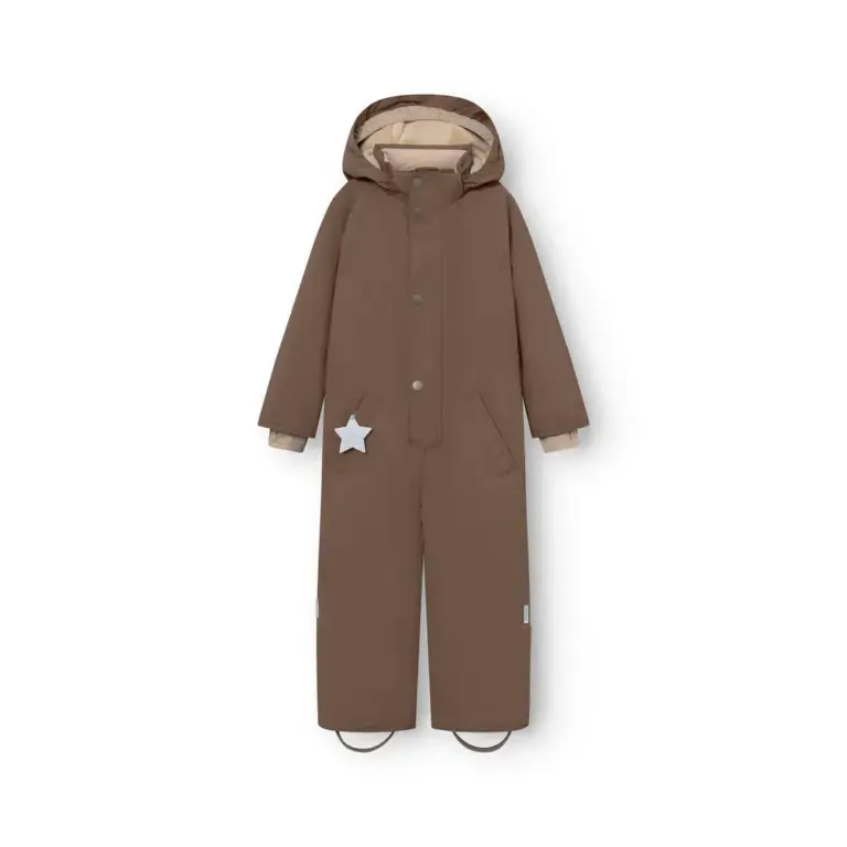 Mini A Ture Matwanni Fleeceforet Flyverdragt - Chestnut Brown - 6 ÅR/116