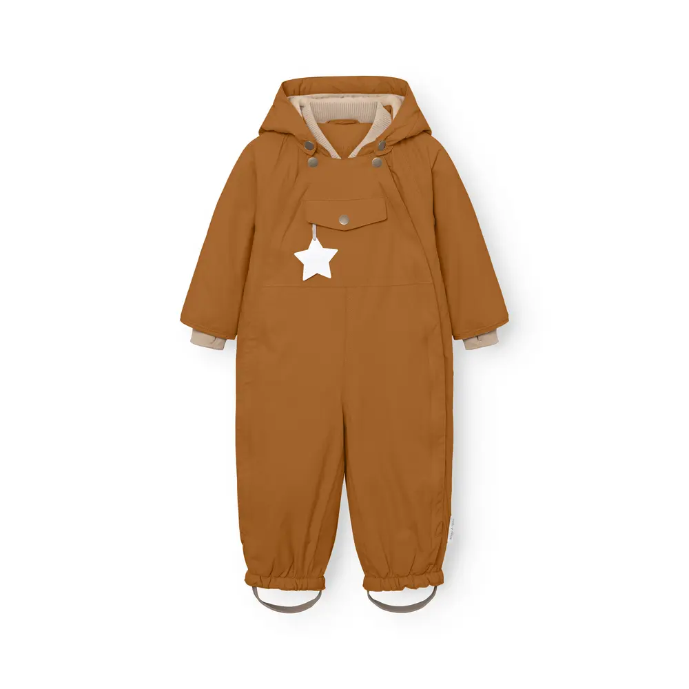 Mini A Ture Matwisti Fleeceforet Flyverdragt - Brown Sugar - 4 ÅR/104