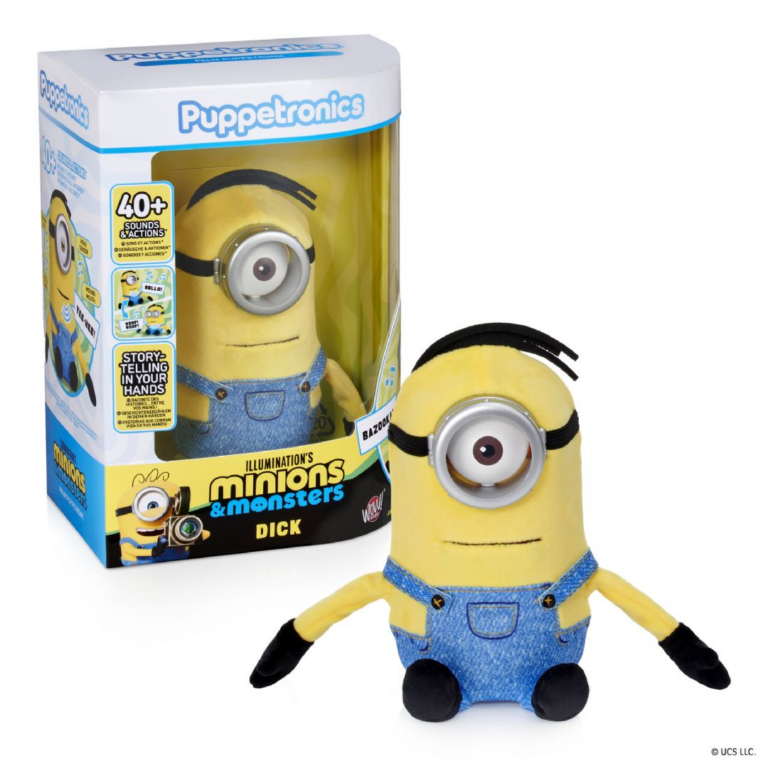 Minions Dave Puppetronic Dukke 25cm