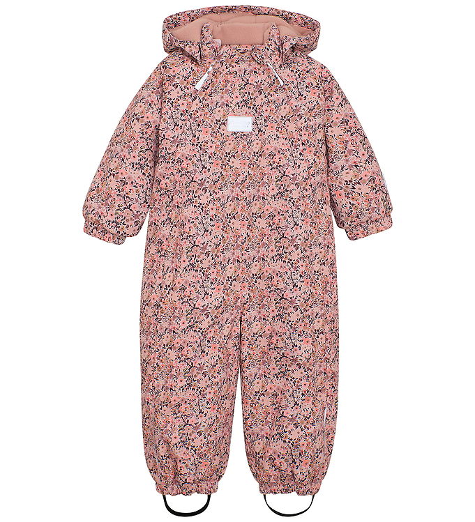 Minymo Flyverdragter - Peach Whip m. Blomster