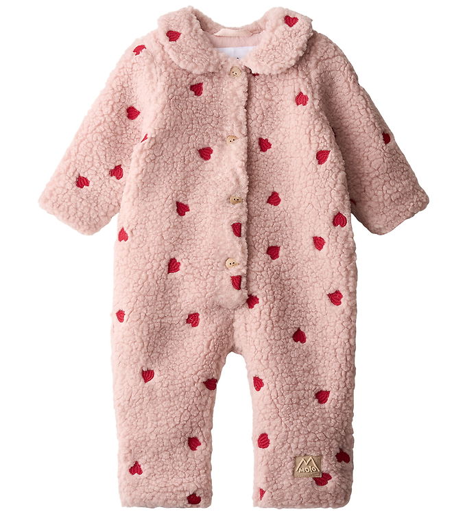 Molo Fleecedragt - Udella - Red Hearts Soft