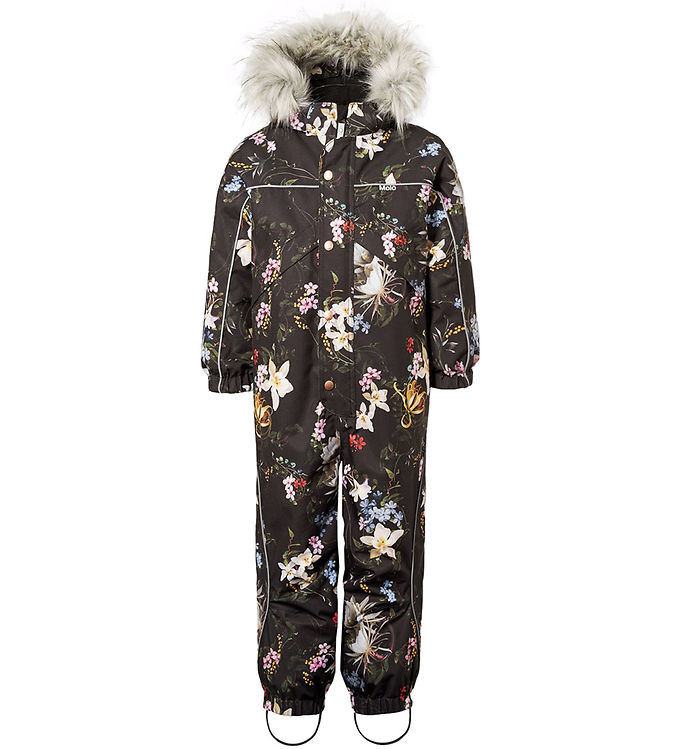Molo Flyverdragt - Polaris Fur - Paisley Flowers