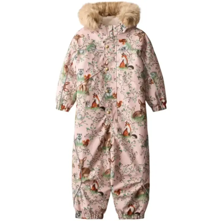 Molo Polaris Fur Flyverdragt - Furry Friends - 86