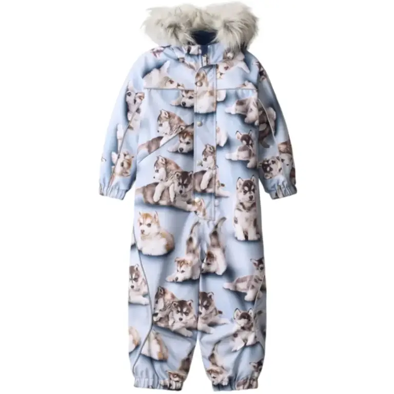 Molo Polaris Fur Flyverdragt - Husky Cubs - 86