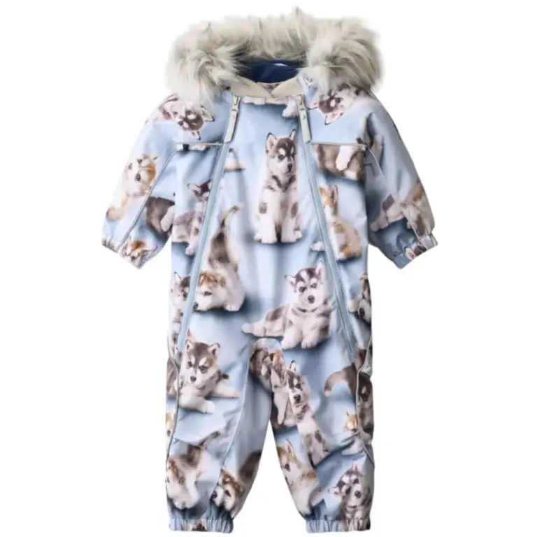 Molo Pyxis Fur Flyverdragt - Husky Cubs - 92