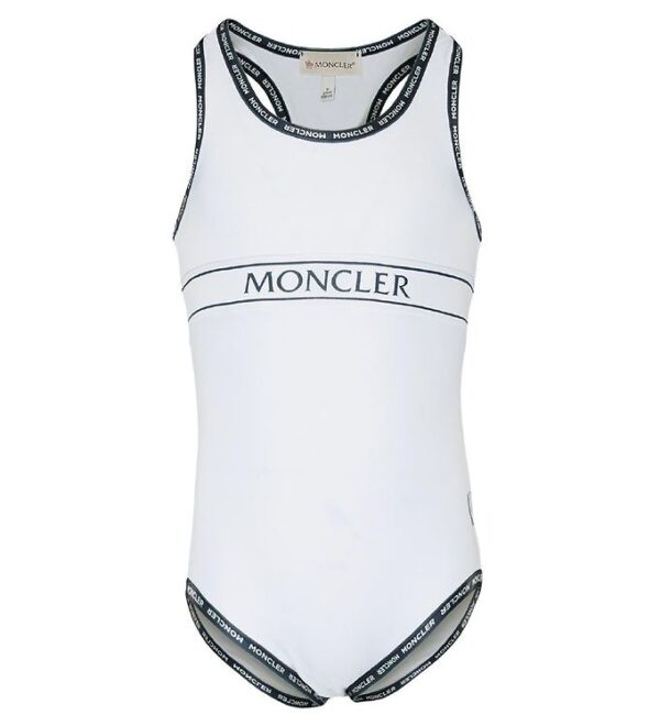 Moncler Badedragt - Hvid - 6 år (116) - Moncler Badetøj