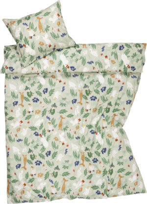 Moomin Arabia Sengetøj 140x200, Blomsterhave