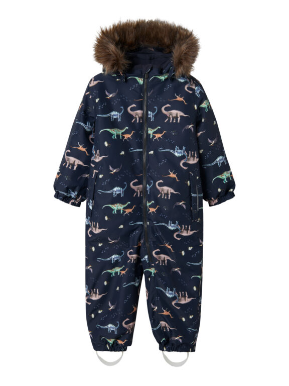 NAME IT Flyverdragt Snow10 Dark Sapphire Dino Earth