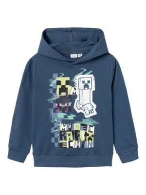 NAME IT Minecraft Sweatshirt Jiro Dark Denim