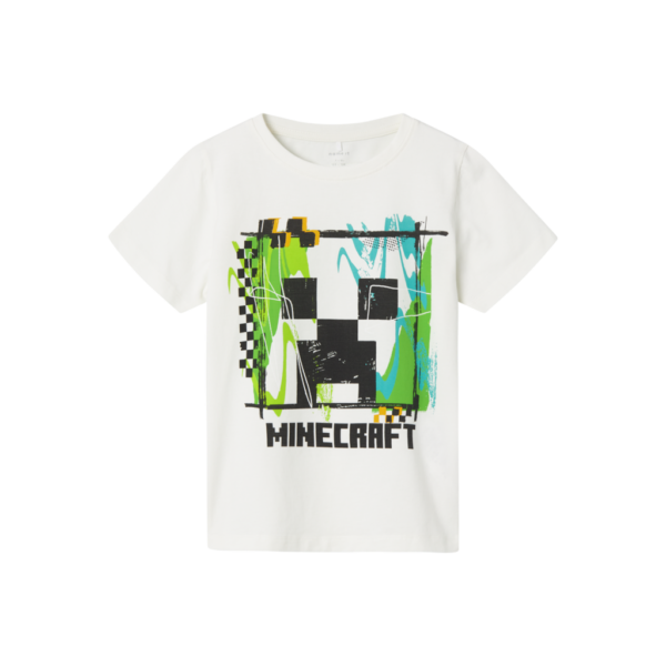 NAME IT Minecraft T-Shirt Joshi Jet Stream