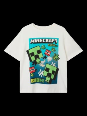 NAME IT Minecraft T-Shirt Mus Cloud Dancer