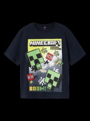 NAME IT Minecraft T-Shirt Mus Navy Blazer