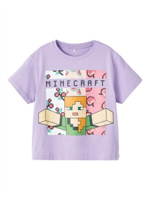 NAME IT Minecraft T-shirt Fyanna Sand Verbena