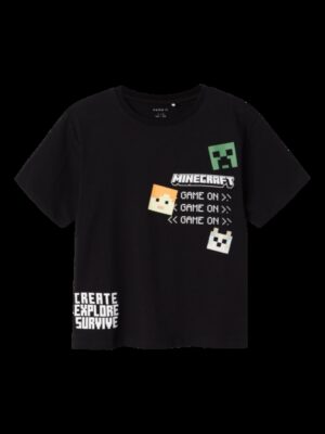 NAME IT Minecraft T-shirt Jafar Black