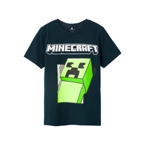 NAME IT Minecraft T-shirt Mobin Dark Sapphire