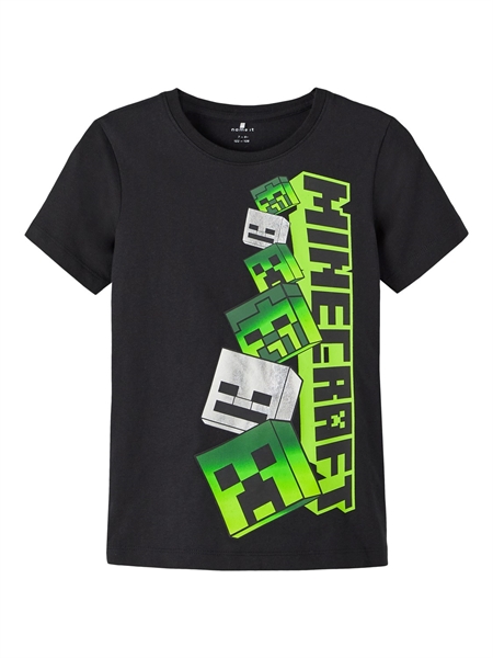 NAME IT Minecraft T-shirt Muxin Black