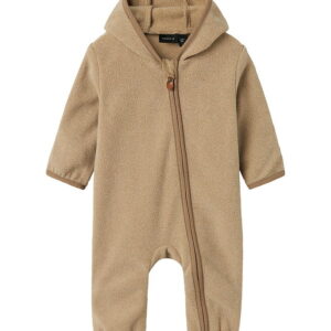 Name It Fleecedragt - NbnMeeko - Timber Wolf m. Ører