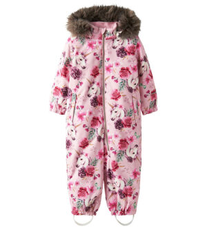 Name It Flyverdragt - NmfSnow10 - Noos - Parfait Pink/FLORAL UNI