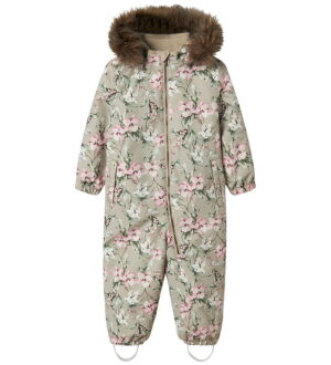 Name It Flyverdragt - NmfSnow10 - Noos - Pure Cashmere/MELLOW FL