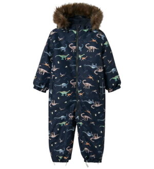 Name It Flyverdragt - Noos - NmmSnow10 - Dark Sapphire/DINO EART