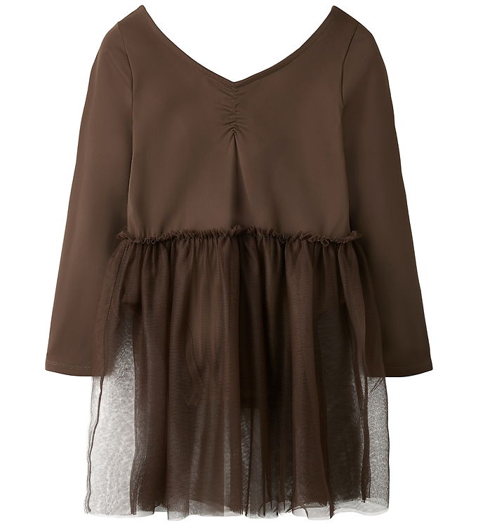 Name It Gymnastikdragt - NmfDaisy - Chocolate Martini