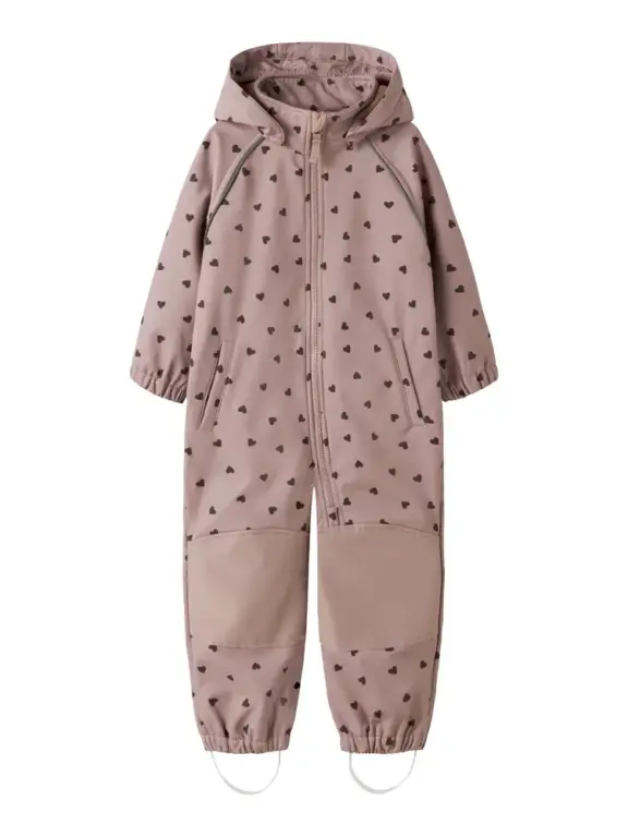 Name It Softshell Flyverdragt - Woodrose - 110