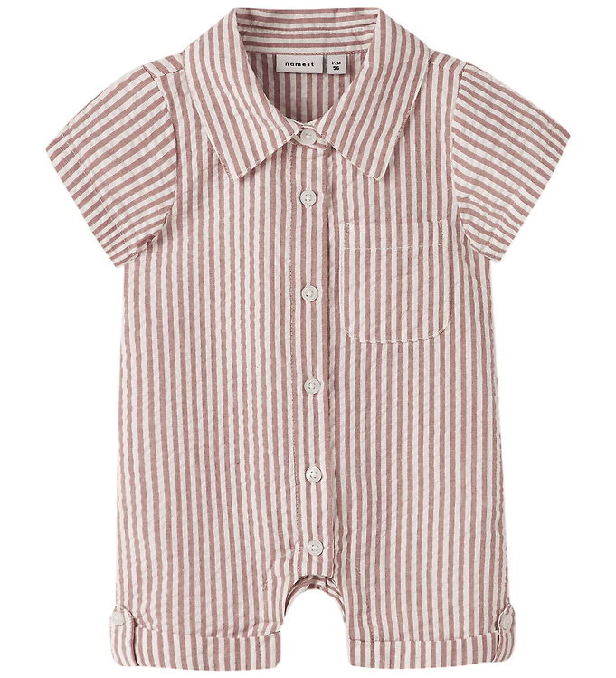 Name It Sommerdragt - Bæk og bølge - NbmHipe - Mocha Mousse