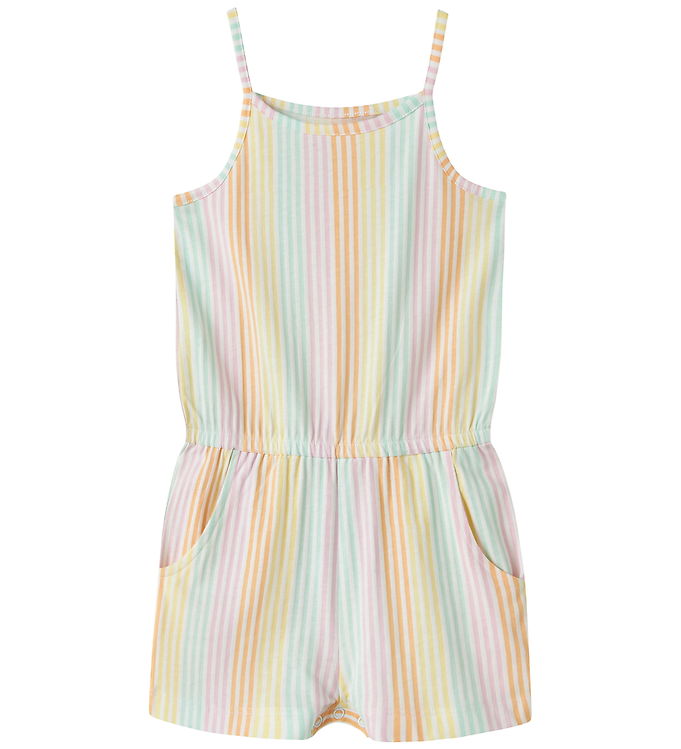 Name It Sommerdragt - NmfVigga - Bright White/Cool Stripe