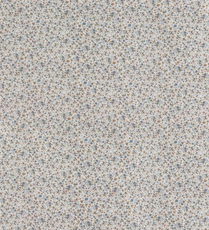 Nørgaard Madsens Sengetøj - Baby - Beige m. Blå blomster