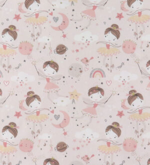 Nørgaard Madsens Sengetøj - Baby - Rosa m. Ballerina