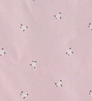 Nørgaard Madsens Sengetøj - Flonel - Junior - Mauve m. Blomster