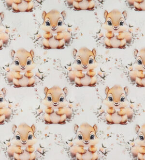 Nørgaard Madsens Sengetøj - Junior - Off White m. Egern