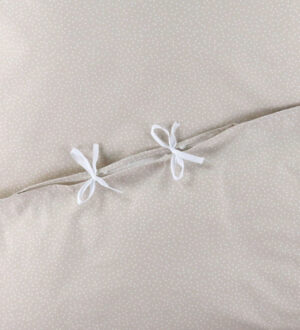 Nørgaard Madsens Sengetøj - Voksen - Natur m. Prikker