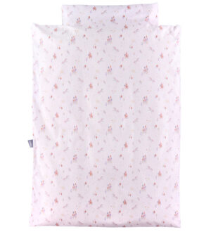 Nørgaard Madsens Sengetøj - Voksen - Rosa m. Enhjørning og slot