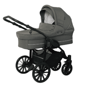 Basson Baby Nordic Lux Dusty Oak (liggemål 97 cm, 360° rotation, solsejl inkl.) Barnevogne