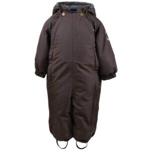 Nylon Baby Suit Solid Flyverdragt - Chocolate Brown