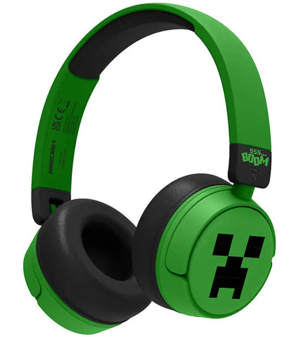 OTL Høretelefoner - Minecraft - On-Ear Kids - Wireless - Grøn