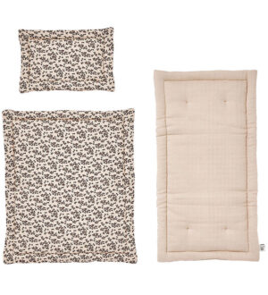 OYOY Dukkesengetøj m. Madras - Leaf - Beige