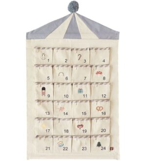 OYOY Julekalender - Cirkus - Beige/Blue