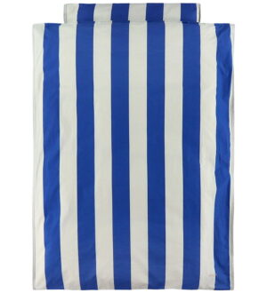 OYOY Sengetøj - Baby - Shima - Optic Blue